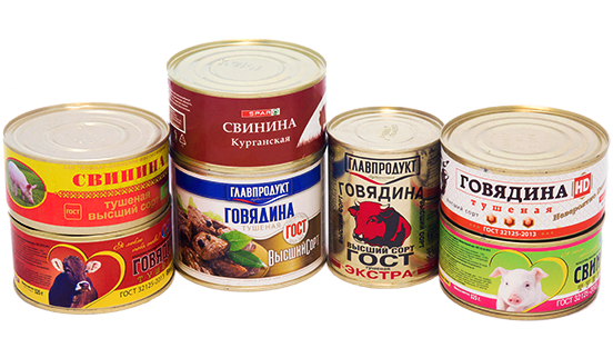 CANNED meat (beef / pork)
